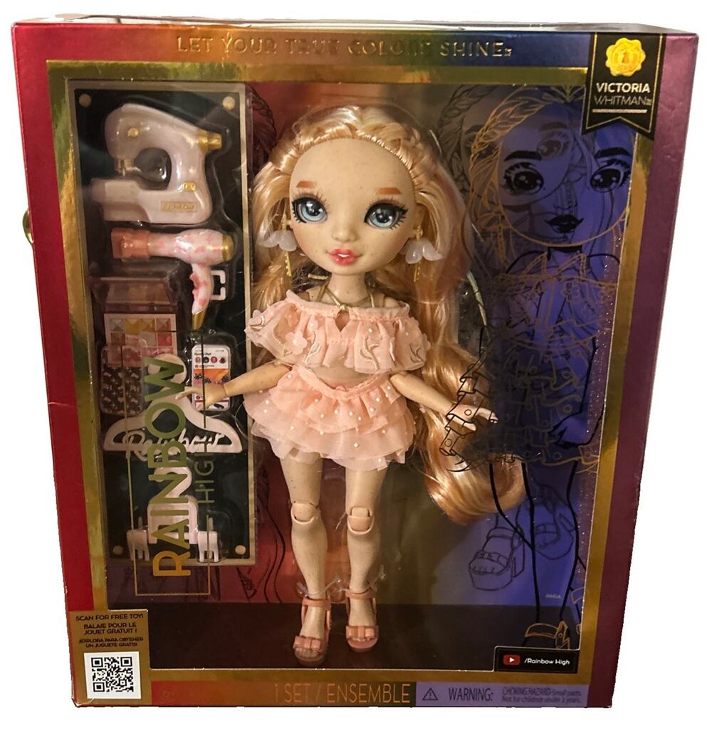 Rainbow High Victoria Whitman Articulated Doll With Outfit & Accessories New